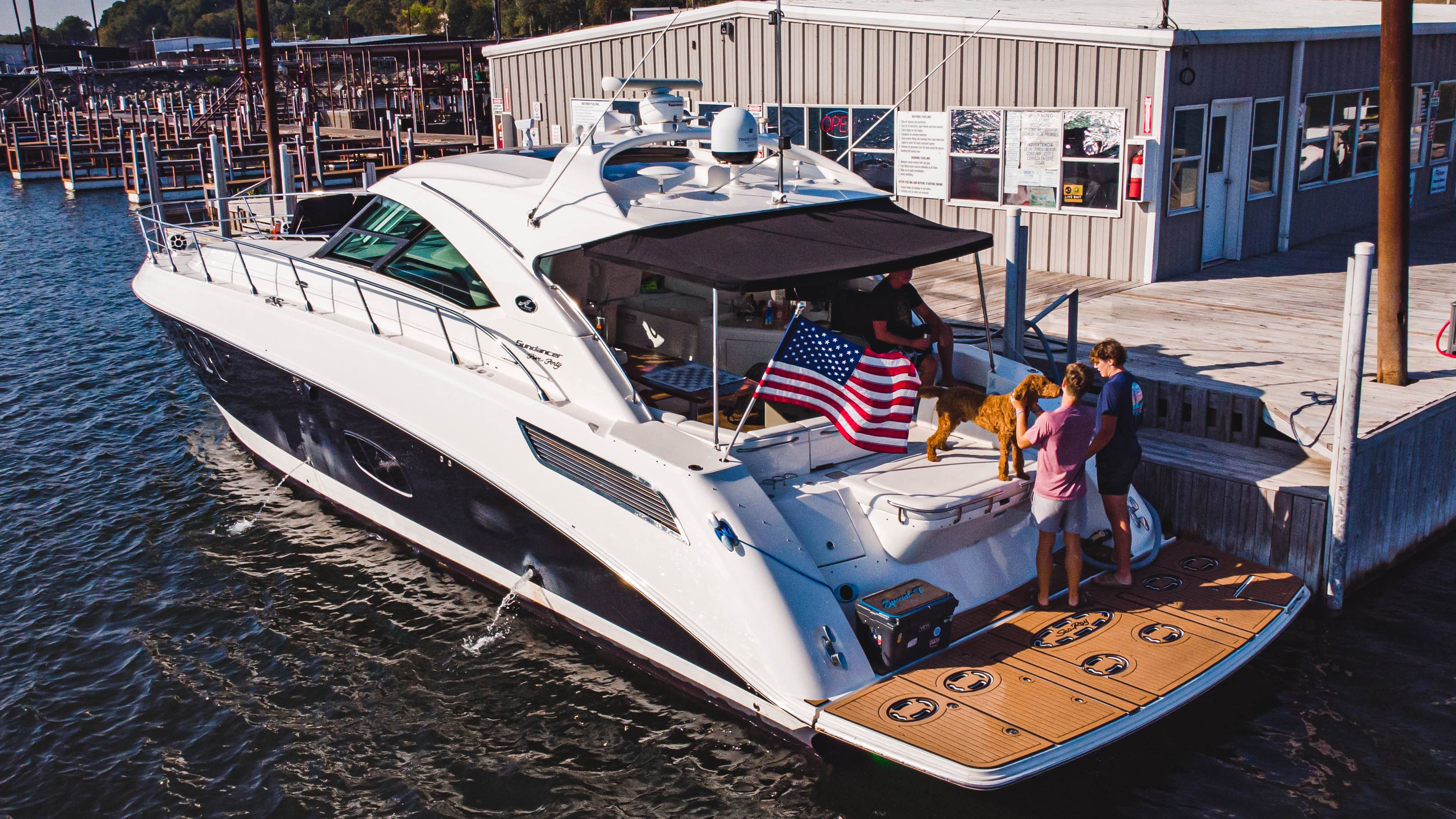 Fuel Dock - Grandpappy Point Resort & Marina on Lake Texoma